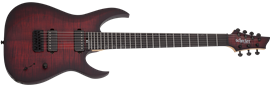 Schecter DIAMOND SERIES Sunset-7 Extreme Scarlet Burst  7-String Electric Guitar